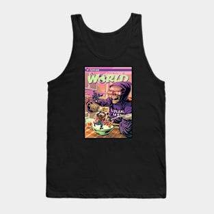 Kurt Belcher's WORLD #3 Cover Tank Top